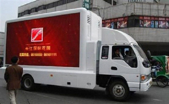 Portable Mobile Truck LED Display Automatic Control High Arrival Rate