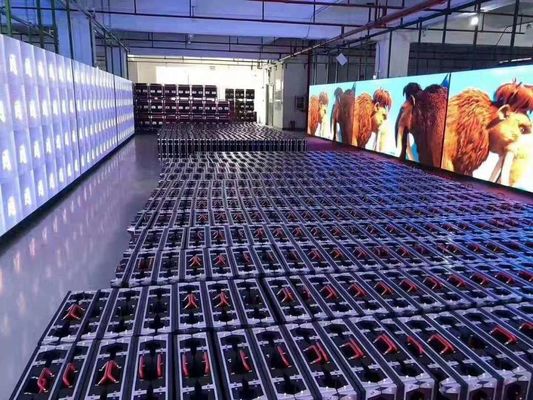 Dimensione principale locativa 500*500mm del Governo dello schermo dell'esposizione 350w HD LED della fase P3.91